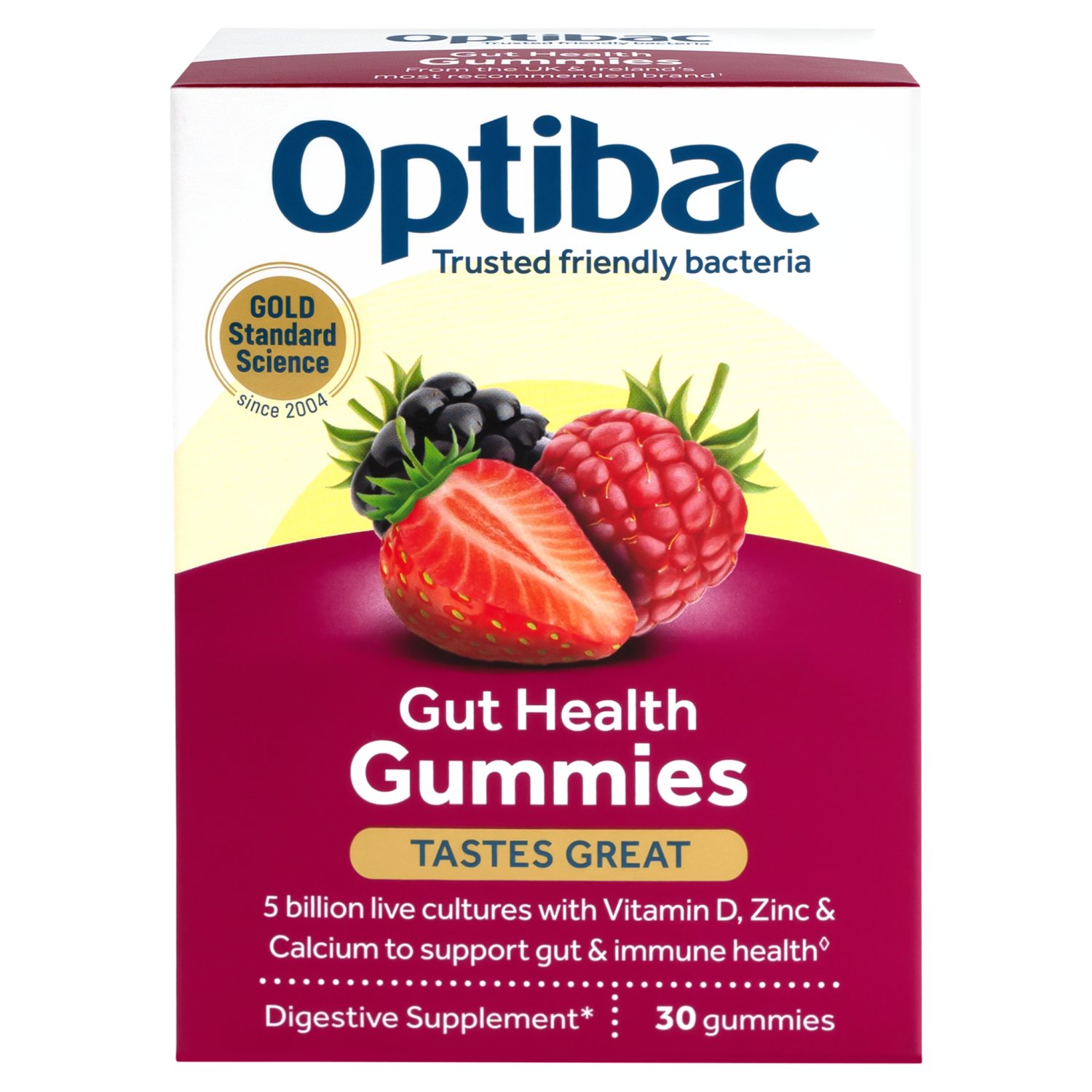 Optibac Mixed Berry Adult Gummies (30 Piece)