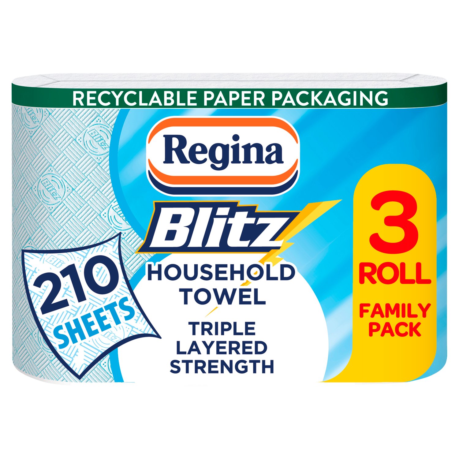 Regina Blitz Household Towel (3 Roll)