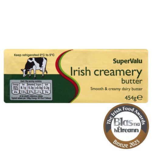 SuperValu Irish Creamery Butter (454 g)