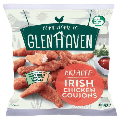 Glenhaven Breaded Chicken Goujons (360 g)