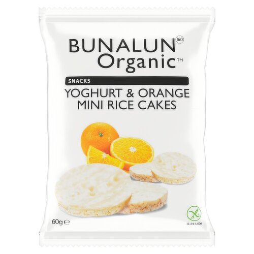 Bunalun Organic Mini Rice Cake Yogurt & Orange (60 g) Storefront EN