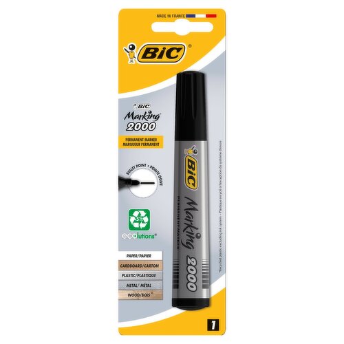 Bic Black Permanent Marker (1 Piece)