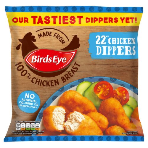Birds Eye Crispy Chicken Dippers 22 Pack (403 g)