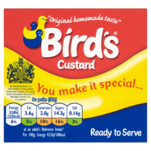 Bird's Ready to Serve Custard (500 g)
