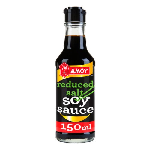 Amoy Reduced Salt Soy Sauce (150 ml)