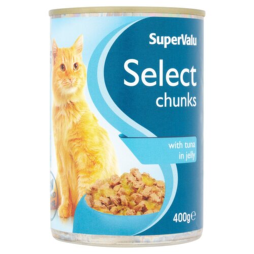 SuperValu Select Chunks with Tuna Cat Food  (400 g)