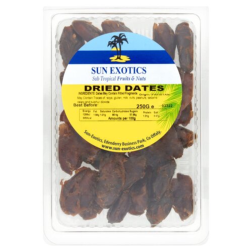 Sun Exotics Dried Dates (250 g)