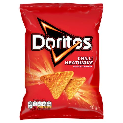 Doritos Extreme Chilli Heatwave Crisps Bag (40 g)