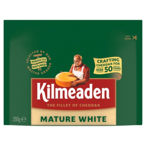 Kilmeaden Mature White Cheddar  (200 g)