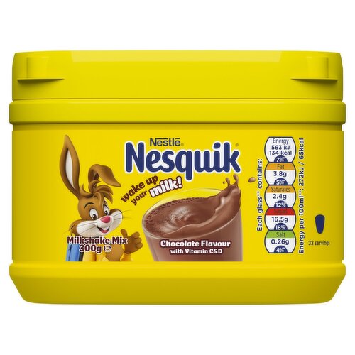 Nesquik Chocolate Flavour Milkshake Mix (300 g)