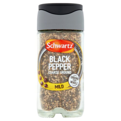 Schwartz Black Pepper Coarse Ground Jar (33 g)