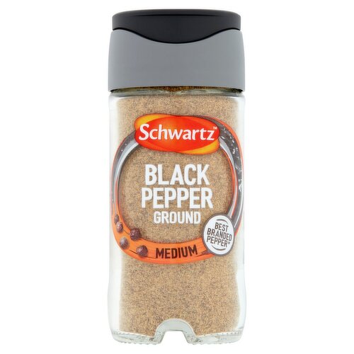 Schwartz Black Pepper Ground Jar (33 g)
