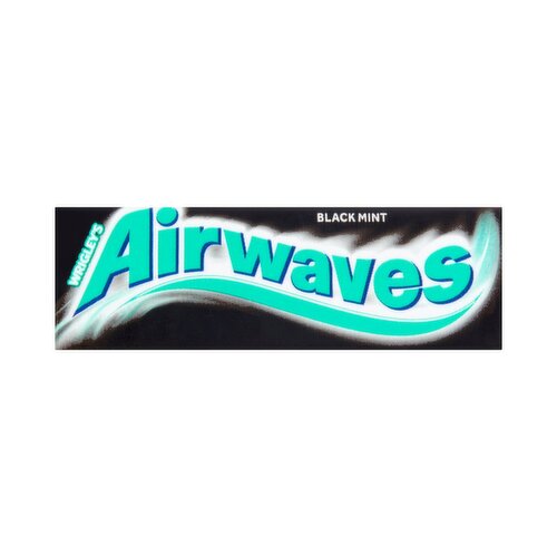 Airwaves Black Mint Sugarfree Gum 10 Pack (14 g)