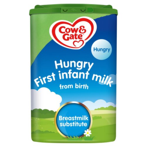 Cow & Gate Hungry Infant Milk Formula From Birth (800 g)