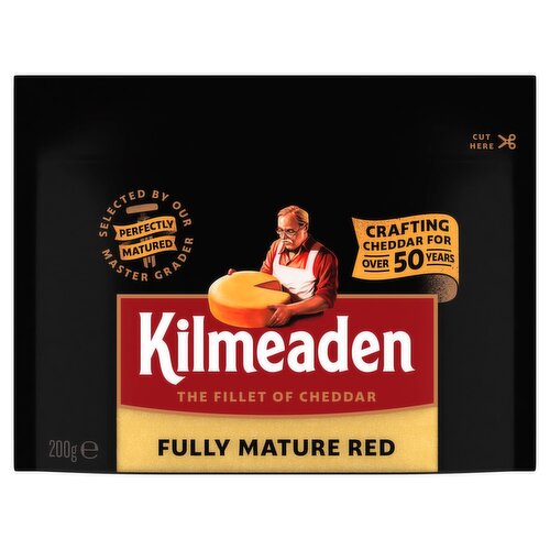 Kilmeaden Fully Mature Red Cheddar (200 g)