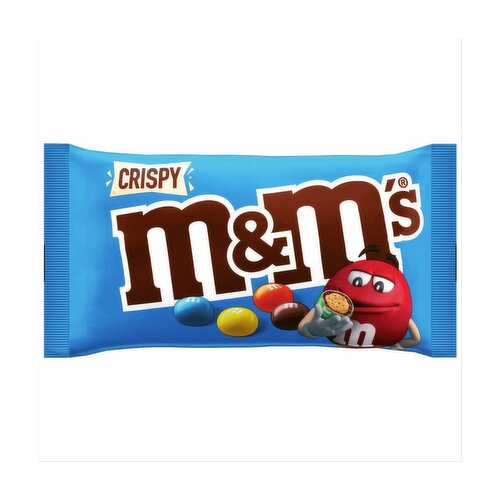 M&M's Crispy Milk Chocolate Bites Sharing Pouch Bag