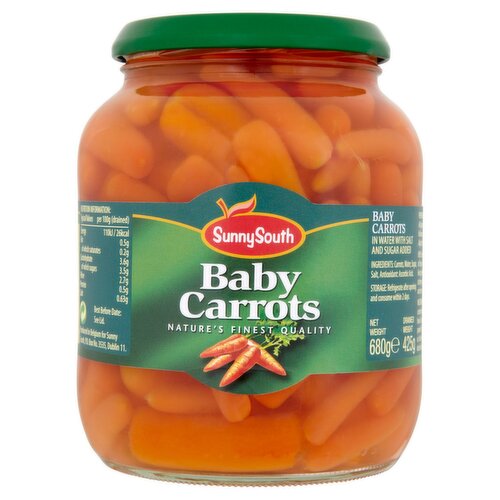 Sunny South Baby Carrots In Jars (680 g)
