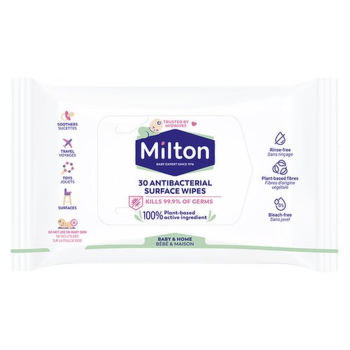 Milton Wipes  (30 Piece)