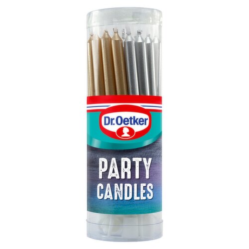 Dr. Oetker Party Candles & Holders (18 Piece)