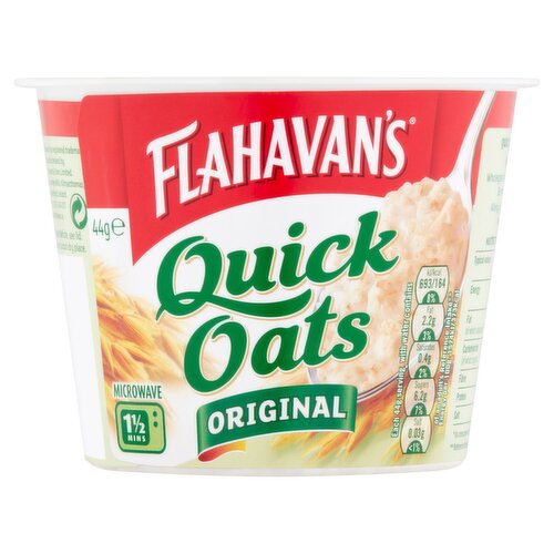 Flahavan's Quick Oats Pot (44 g)