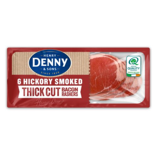 Denny Cap Rasher Hickory Thick Cut 6 Pack (240 g)