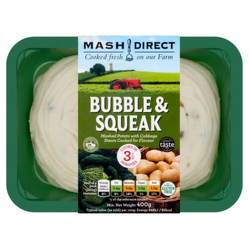 Mash Direct Gluten Free Bubble &SQUEAK (400 g)