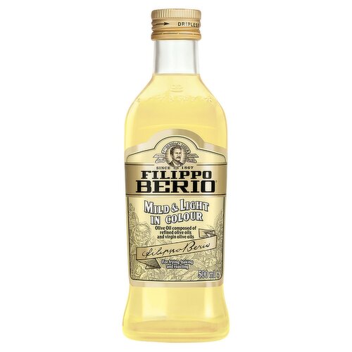 Filippo Berio Mild & Light Olive Oil (500 ml)