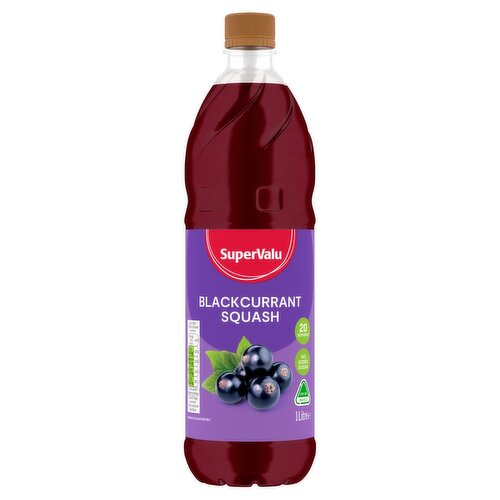 SuperValu No Added Sugar Blackcurrant Squash (1 L)