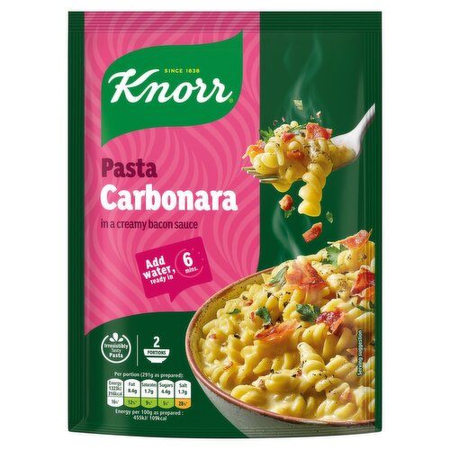 Knorr Pastaria Pasta Carbonara 2 Pack (155 g)