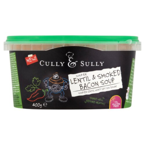 Cully & Sully Lentil & Smoked Bacon Soup (400 g)