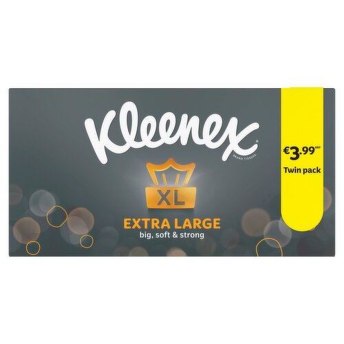 Kleenex Tissues Extra Large Twin (180 Sheets)