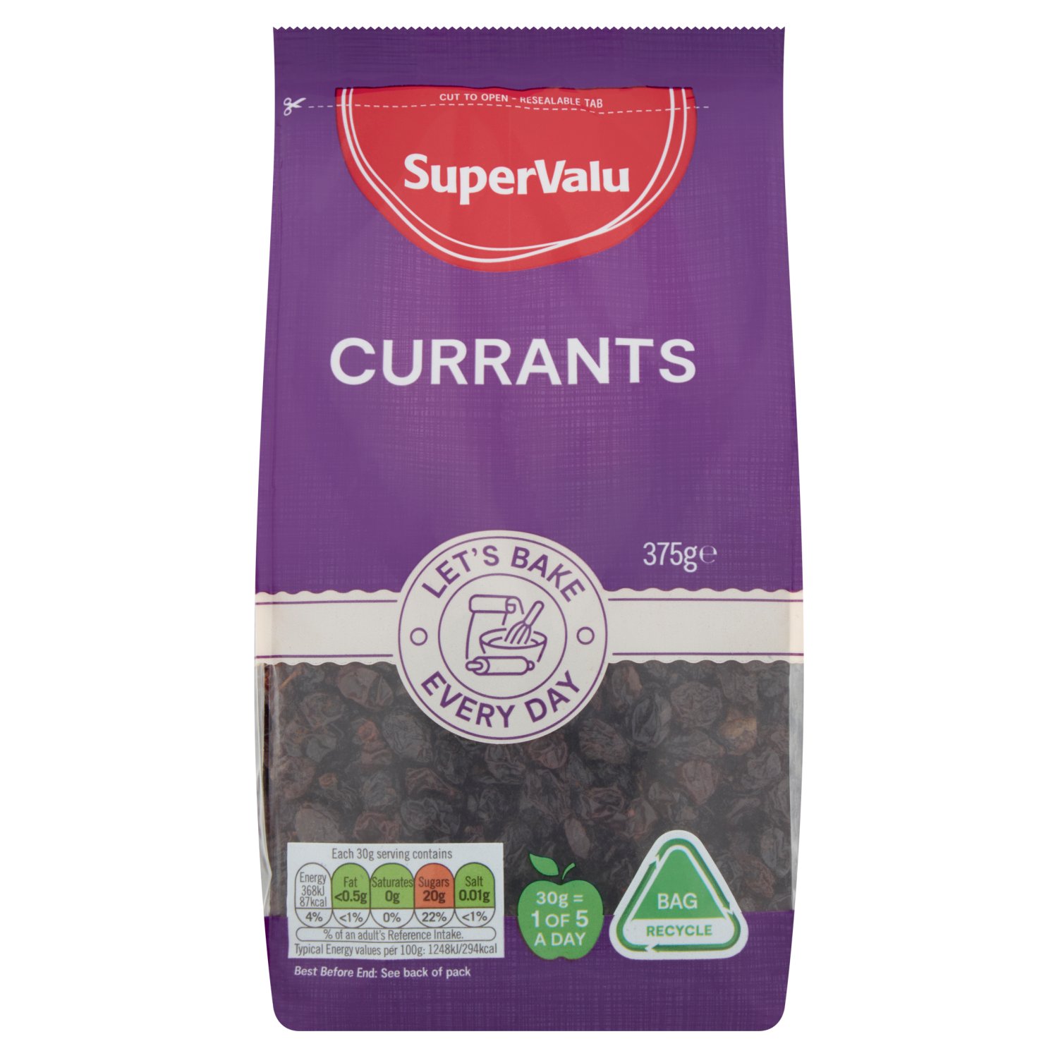 SuperValu Currants  (375 g)