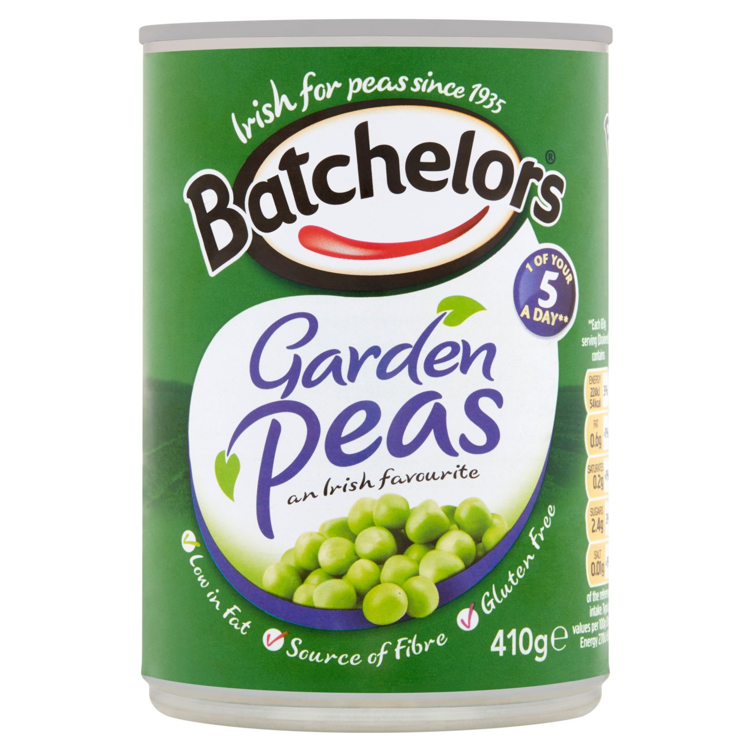 Batchelors Garden Peas (410 g)