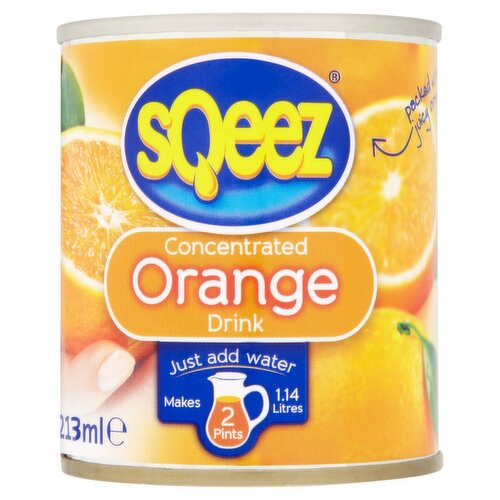 Sqeez Concentrated Orange Juice  (213 ml)
