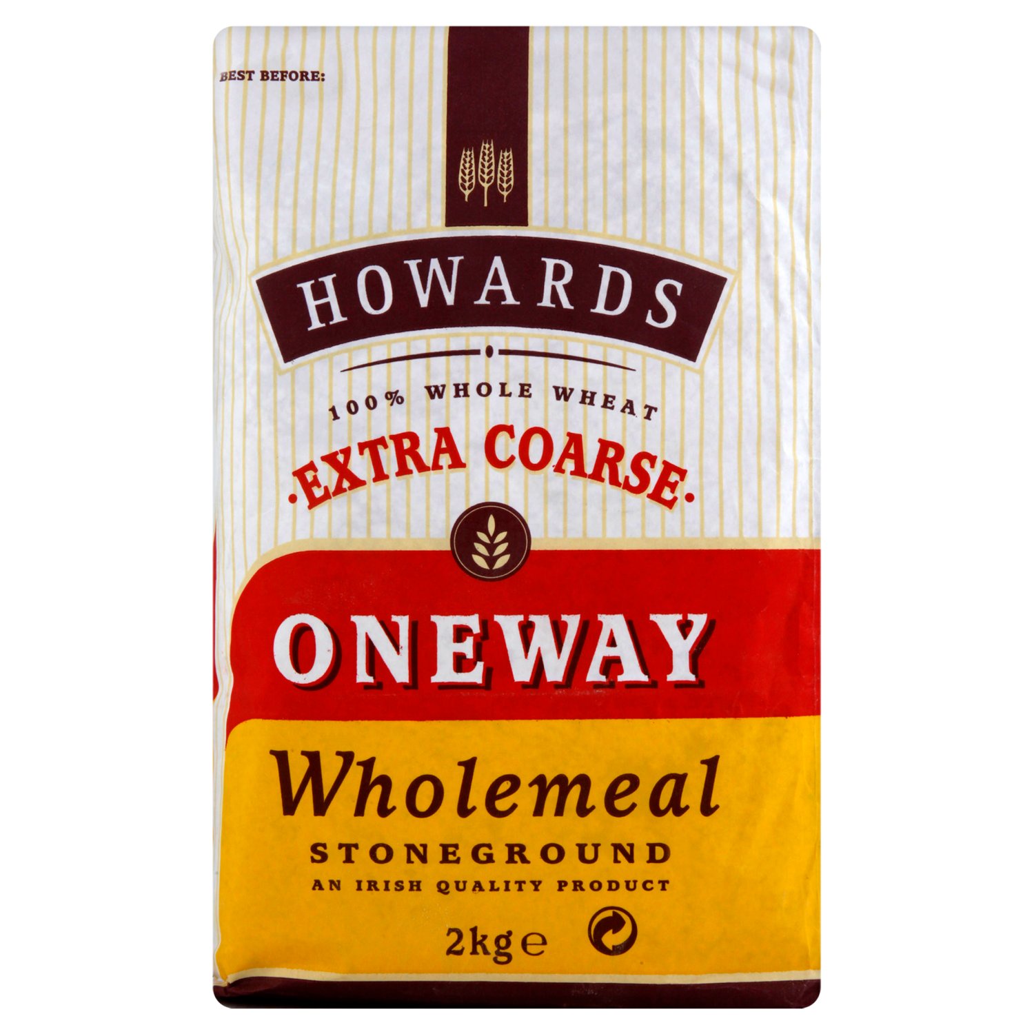 Howards Extra Coarse Wholemeal Flour (2 kg)