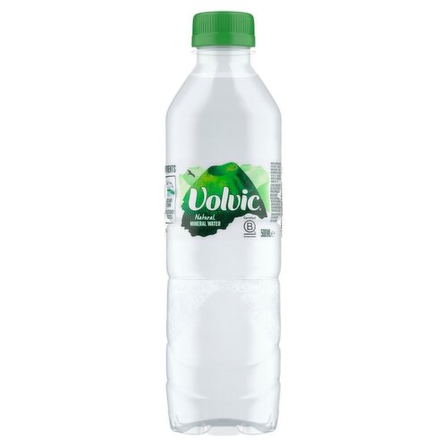 Volvic Still Natural Mineral Water (500 ml)