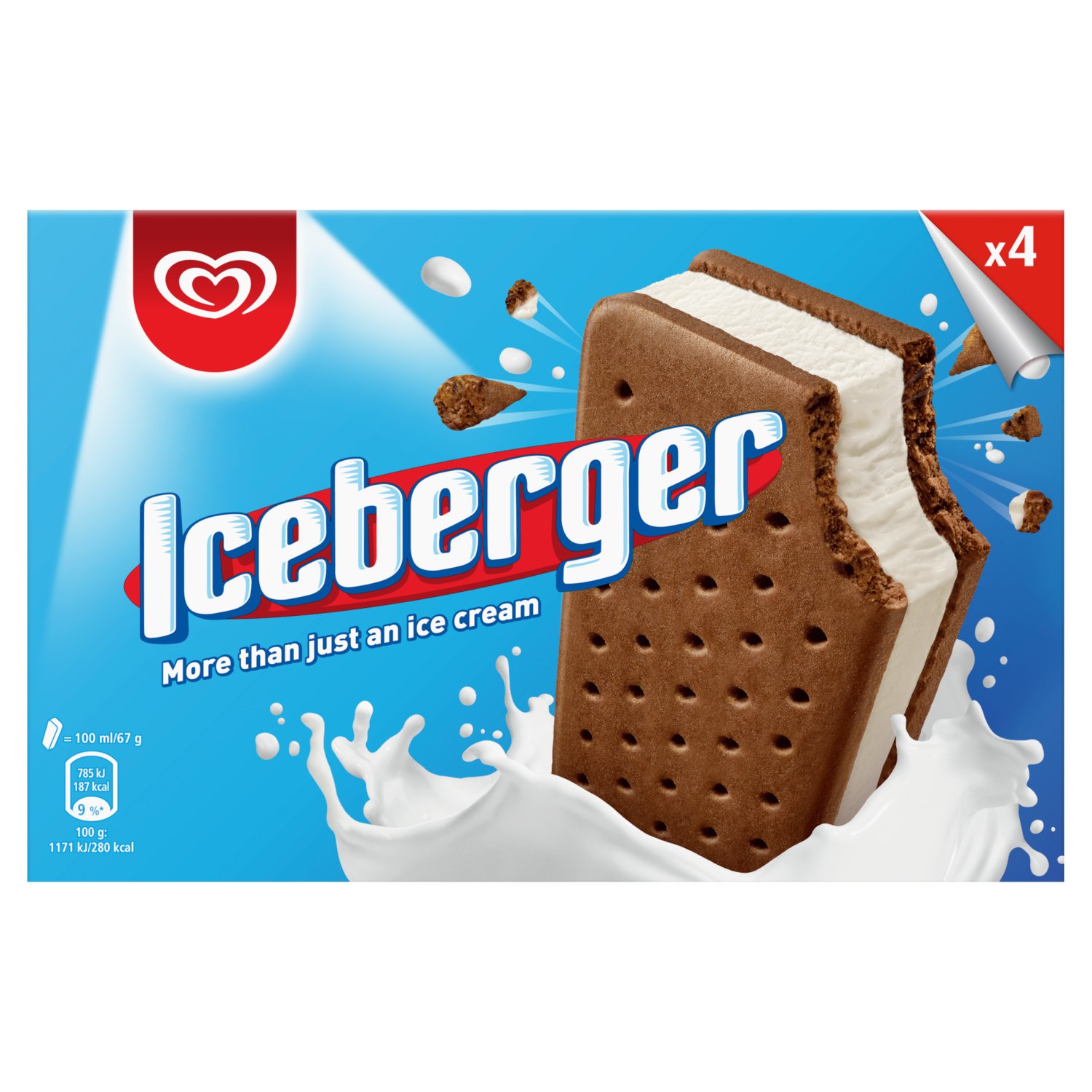 HB Iceberger 4 Pack (100 ml)