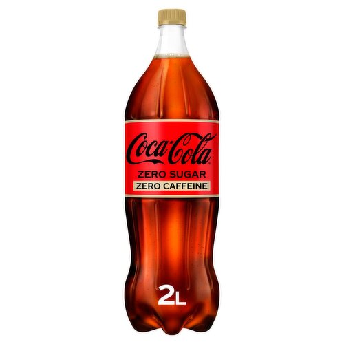 Coca Cola Zero Sugar Zero Caffeine Bottle (2 L) Storefront EN