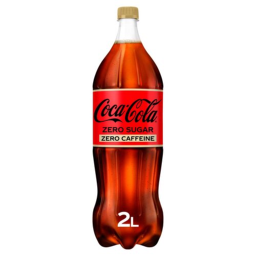 Coca Cola Zero Sugar Zero Caffeine Bottle (2 L)