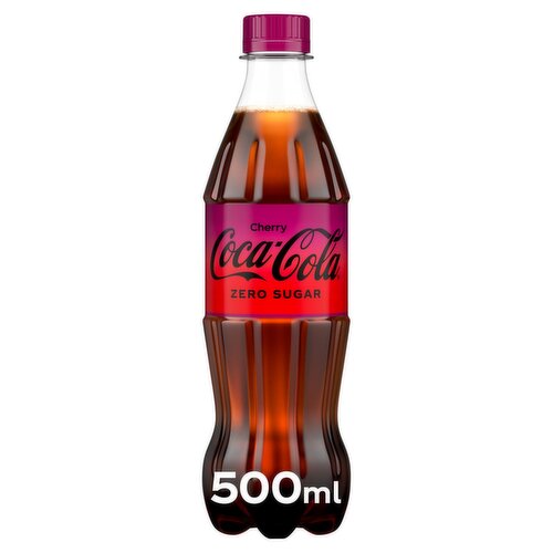 Coca-Cola Zero Sugar Cherry Bottle (500 ml)