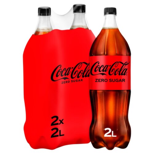 Coca Cola Zero Sugar Twin Pack (2 L)