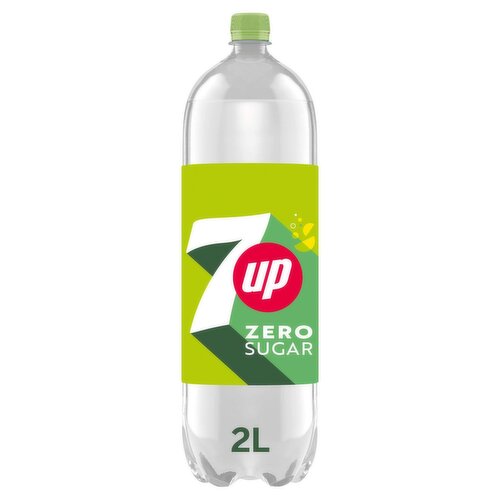 7up Zero Lemon & Lime Bottle (2 L)