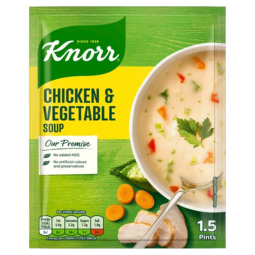 Knorr Chicken & Vegetable Packet Soup (68 g)