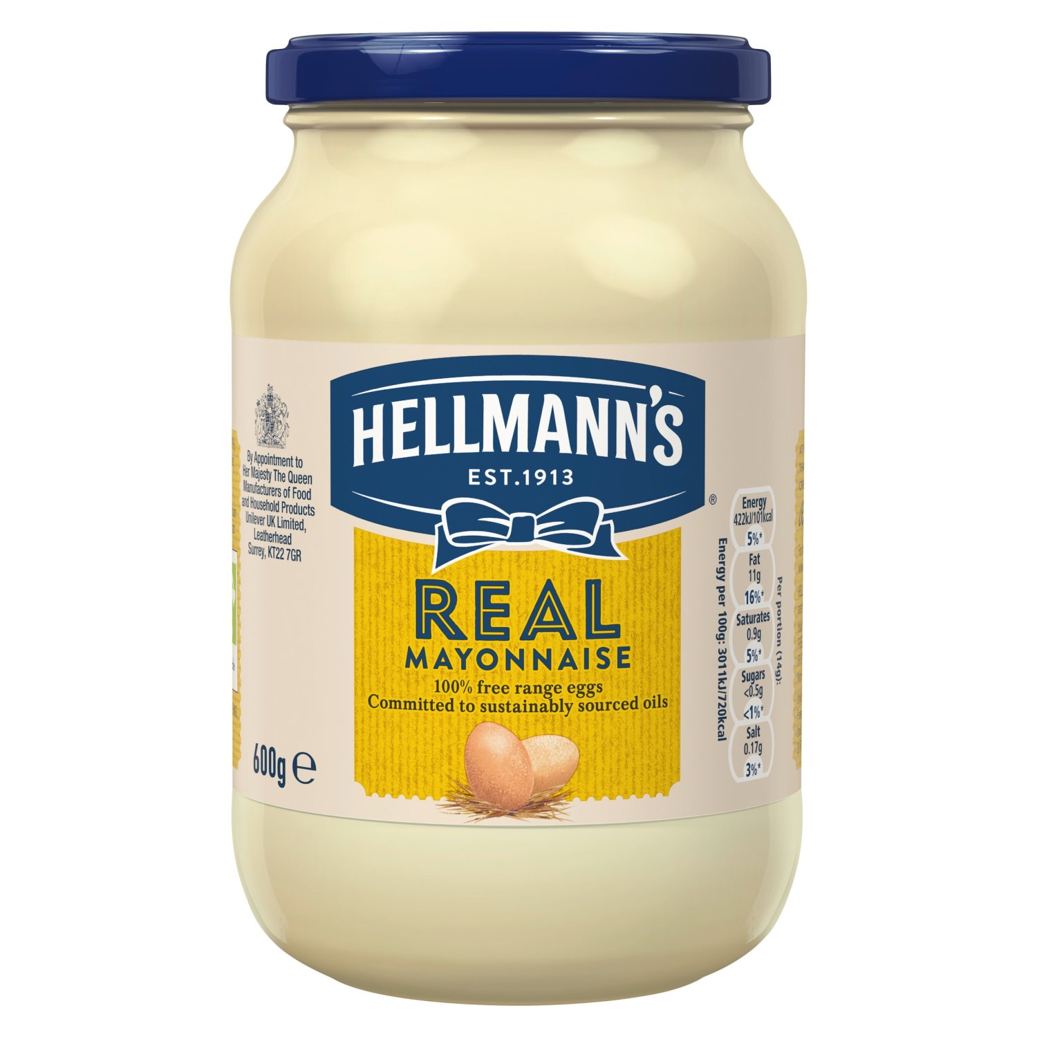 Hellmann's Real Mayonnaise (600 g)