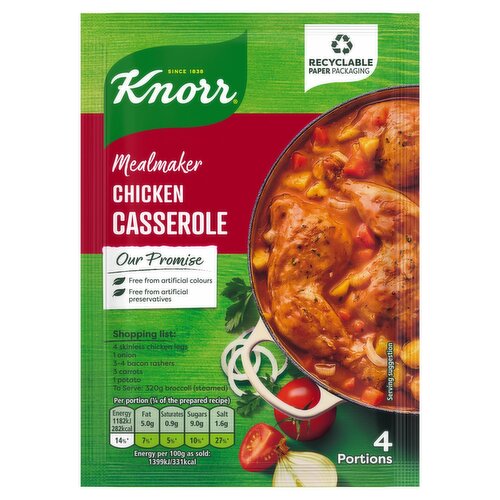Knorr Mealmaker Chicken Casserole Mix (48 g) Storefront EN