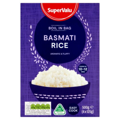 SuperValu Boil In The Bag Basmati Rice (500 g) Storefront EN