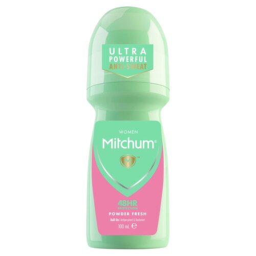 Mitchum Powder Fresh 48HR Protection Anti-Perspirant Roll On Deodorant (100 ml)