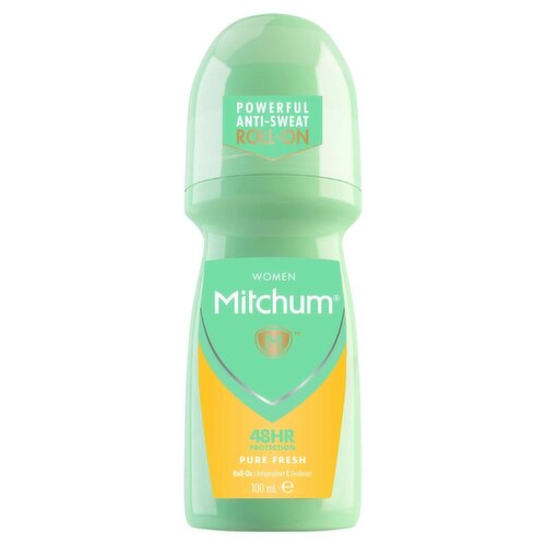 Mitchum Pure Fresh 48HR Protection Anti-Perspirant Roll On Deodorant (100 ml)