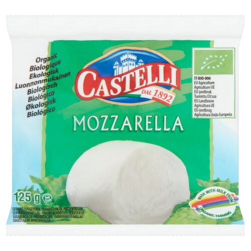 Castelli Organic Italian Fresh Mozzarella (125 g) Storefront EN