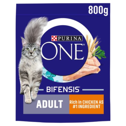 Purina One Chicken & Rice Adult Cat Food (800 g)